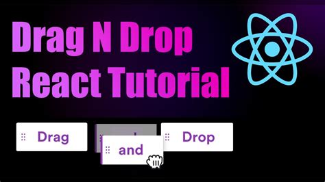 react drag and drop tutorial